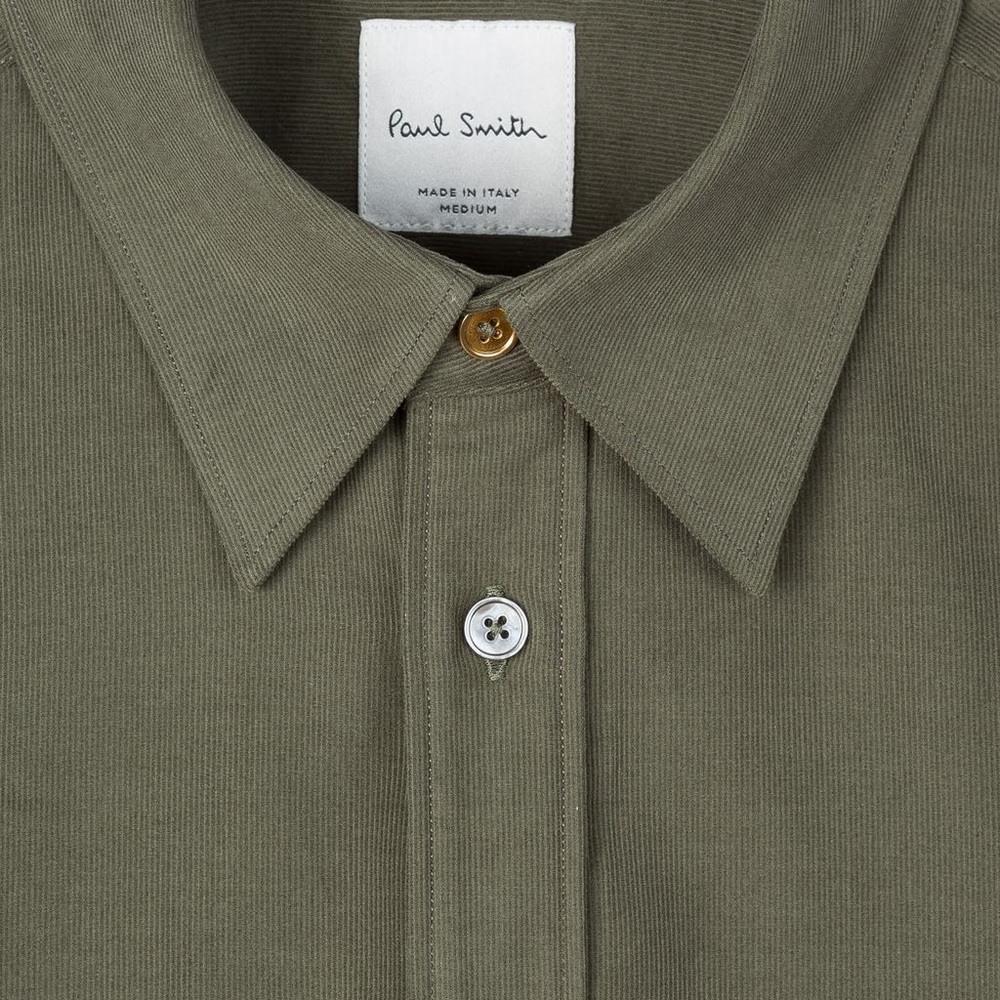Paul Smith Slim Fit Corduroy Shirt - Picture 2 of 3
